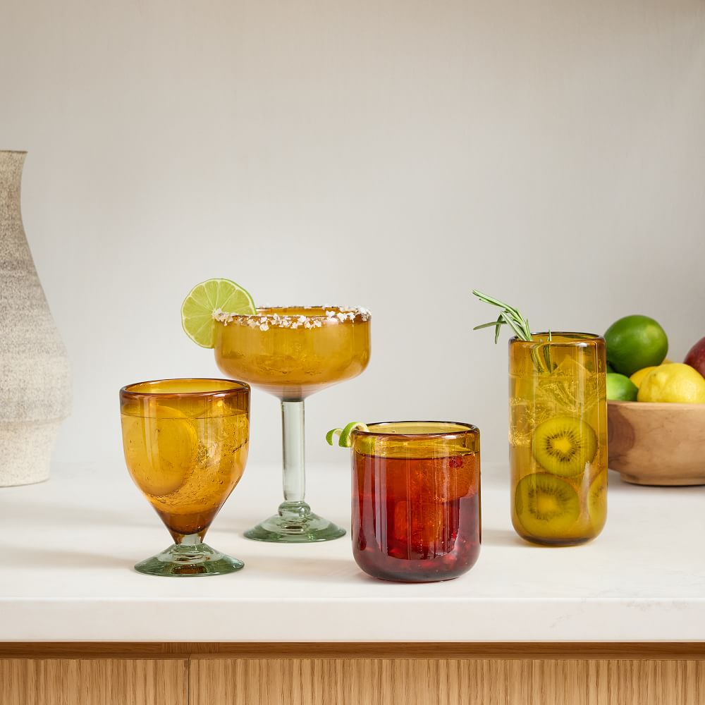 Recycled Mexican Glassware West Elm