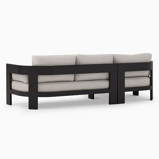 Caldera Aluminum Outdoor Piece Chaise Sectional West Elm