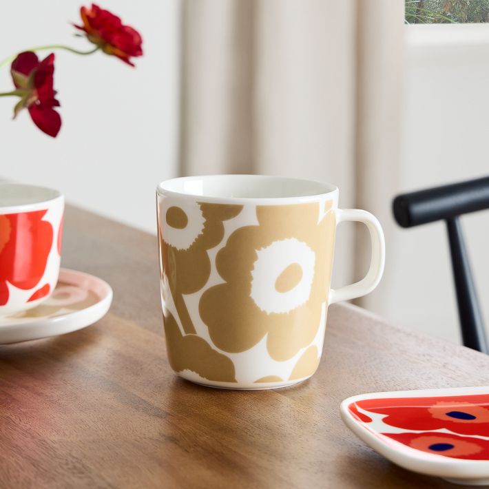 Marimekko Oiva Unikko Mugs West Elm