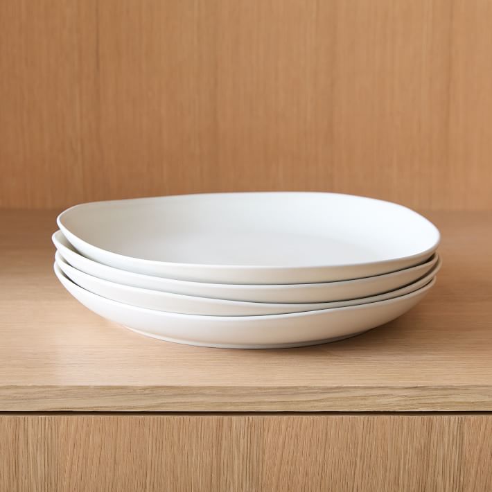 Organic Matte Stoneware Dinner Plate Sets West Elm