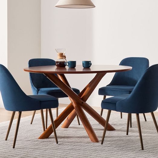 Jax Round Dining Table 48 60 West Elm