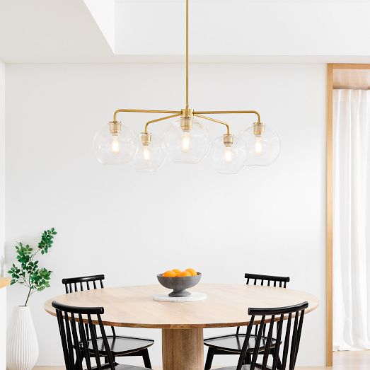 Sculptural Light Globe Chandelier West Elm