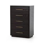 Alexa Burnished Pedestal Drawer Dresser West Elm