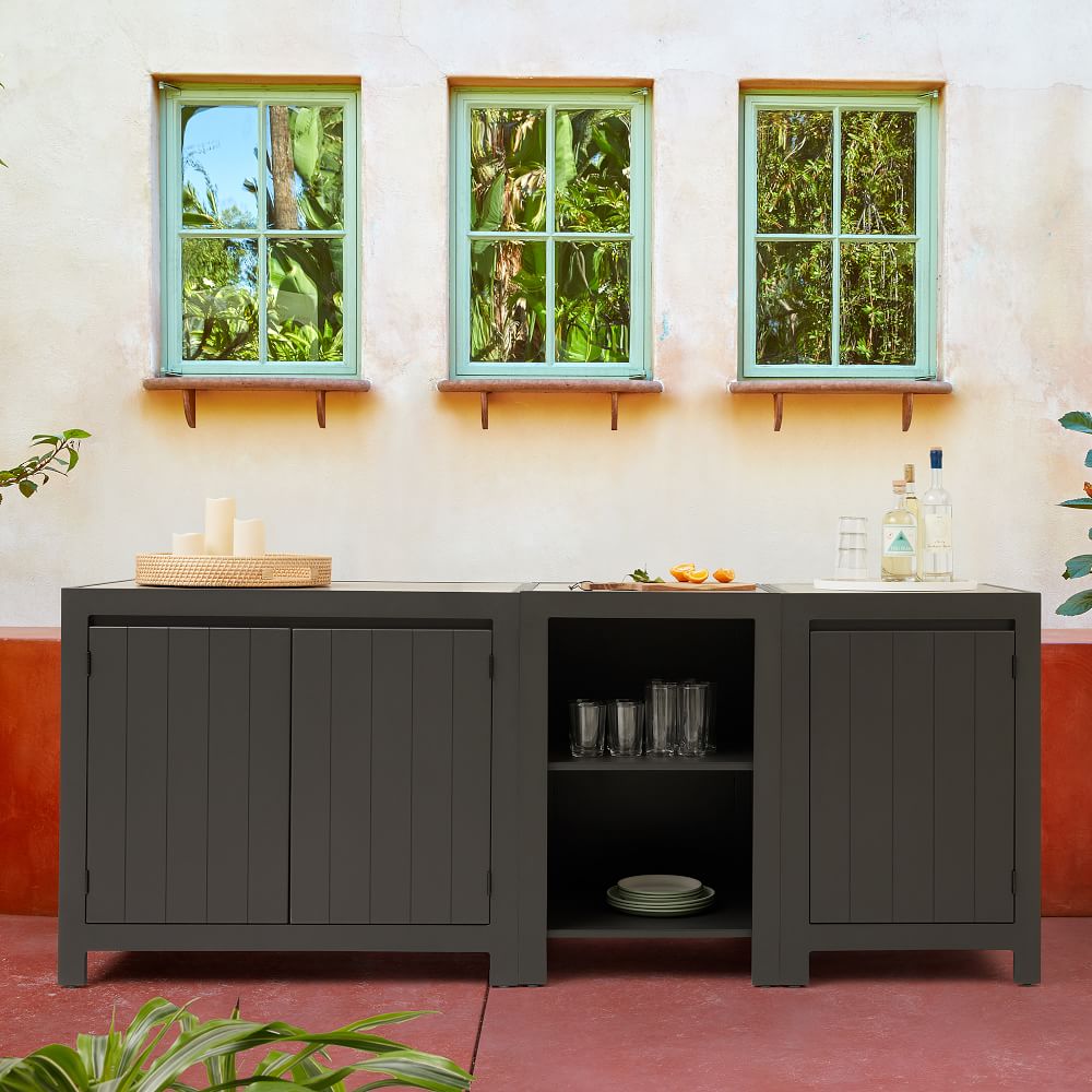 Build Your Own Portside Aluminum Outdoor Kitchen West Elm