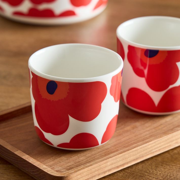 Marimekko Oiva Unikko Mugs West Elm