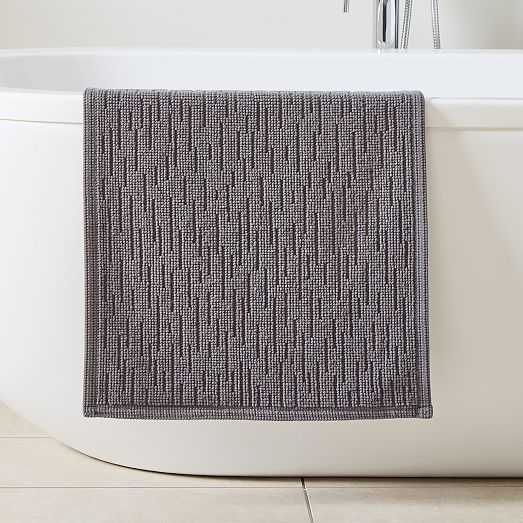 Textured Bath Mat West Elm