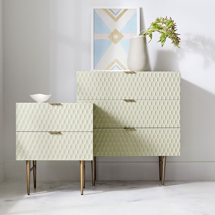 Audrey Drawer Dresser Parchment West Elm