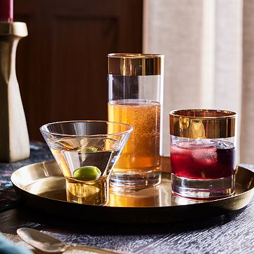 Bijou Double Old Fashioned Glass Sets West Elm