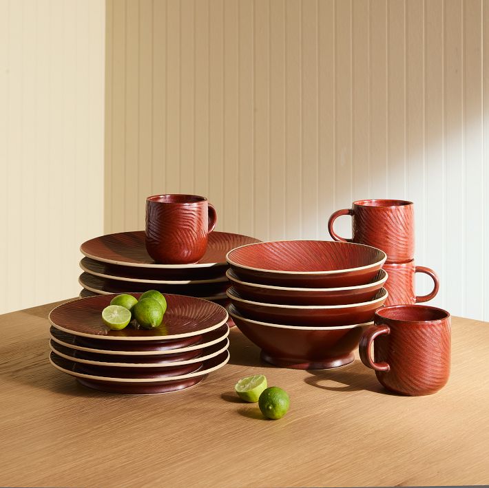 Marcus Samuelsson Carved Pattern Dinnerware Collection West Elm