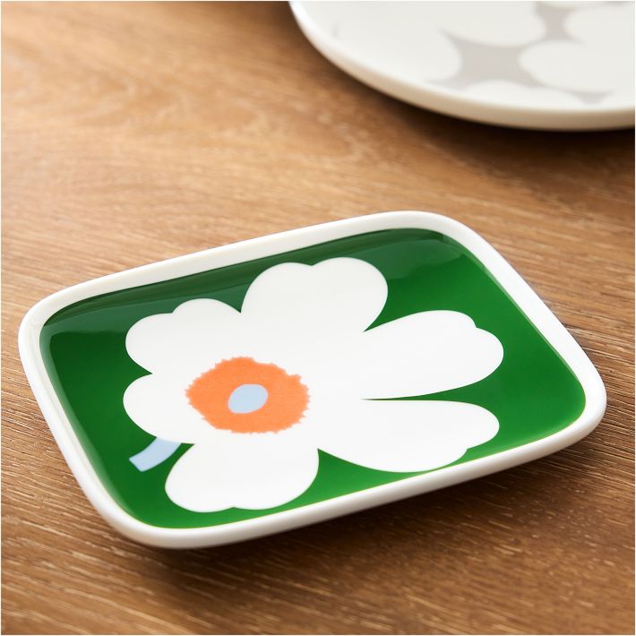 Marimekko Oiva Unikko Th Anniversary Plate West Elm