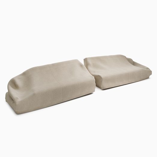 Portside Low Outdoor Piece Grand Sectional Protective Cover West Elm