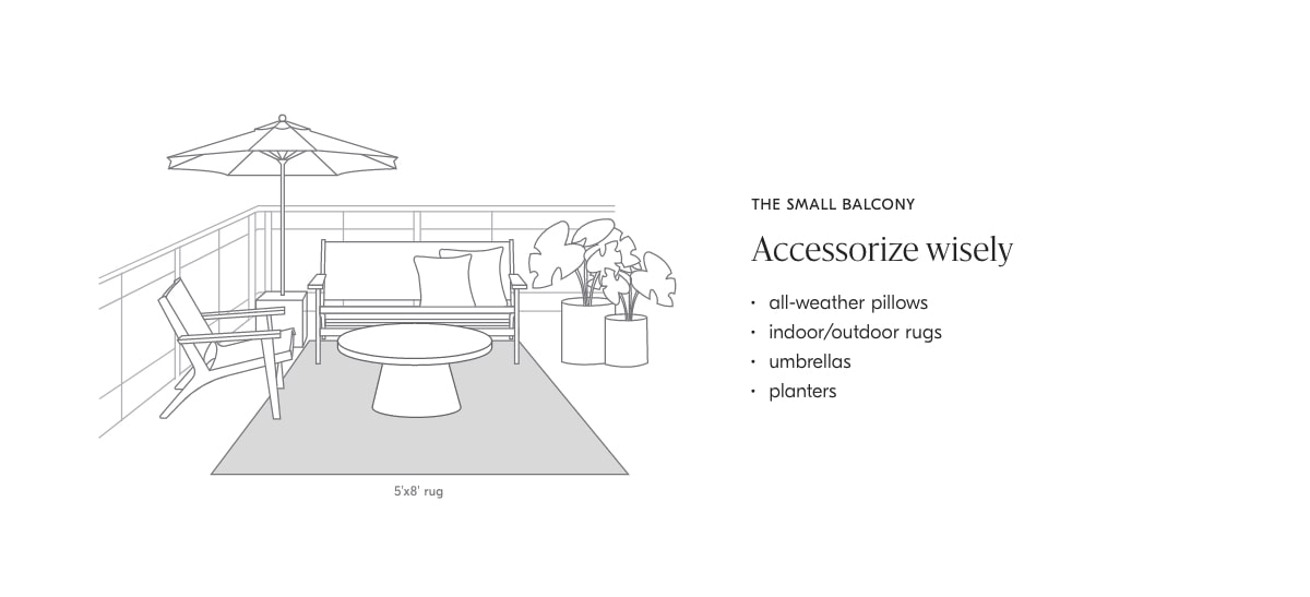 the spacious backyard: accessorize wisely 