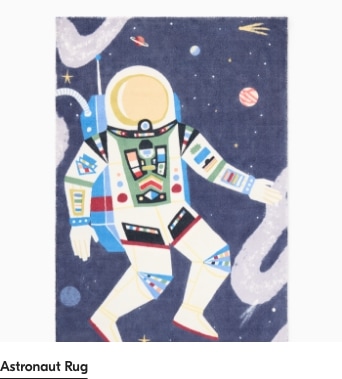 Astronaut Rug