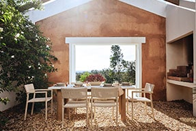 Outdoor dining furniture