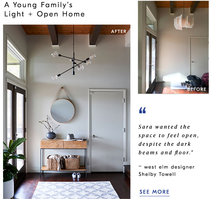 A Young Family's Light + Open House