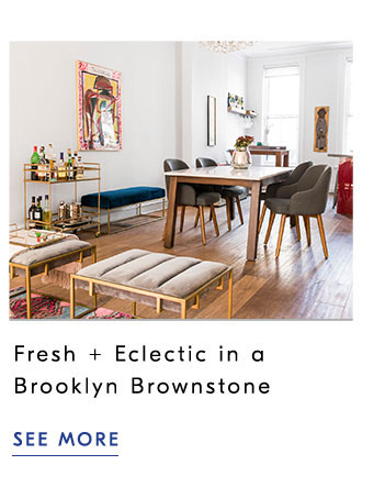 resh + Eclectic in a Brooklyn Brownstone - SEE MORE