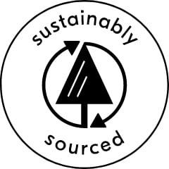 sustainably sourced