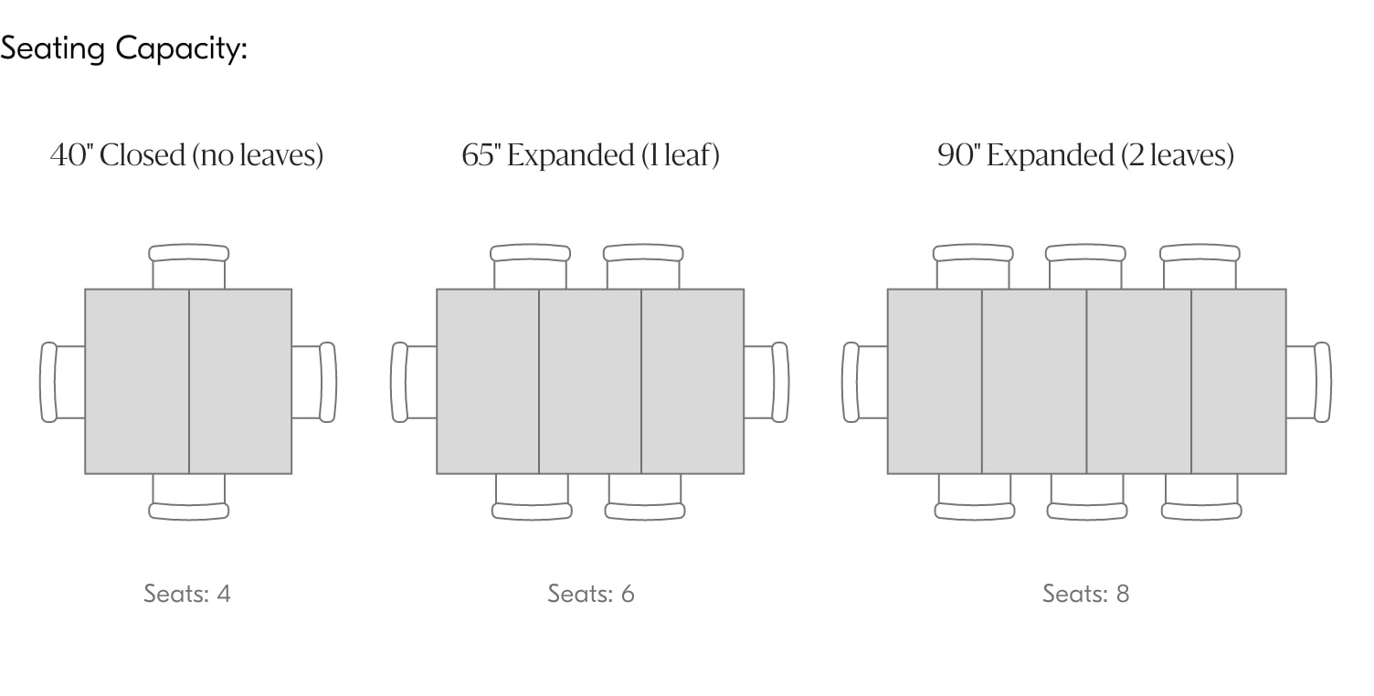 Rectangle Table Sizes Dimensions Drawings 54 OFF