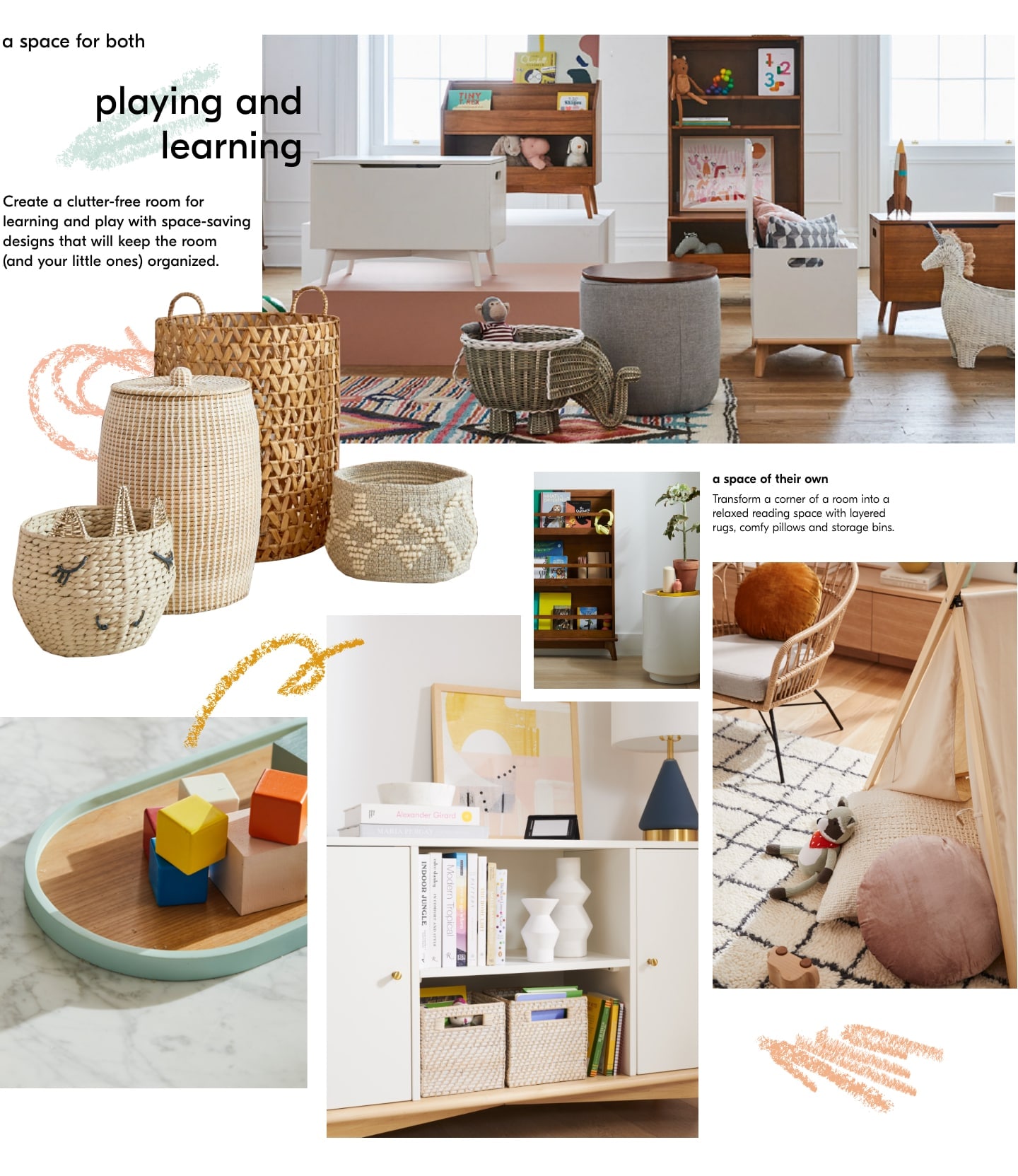 a space for both playing and learning
