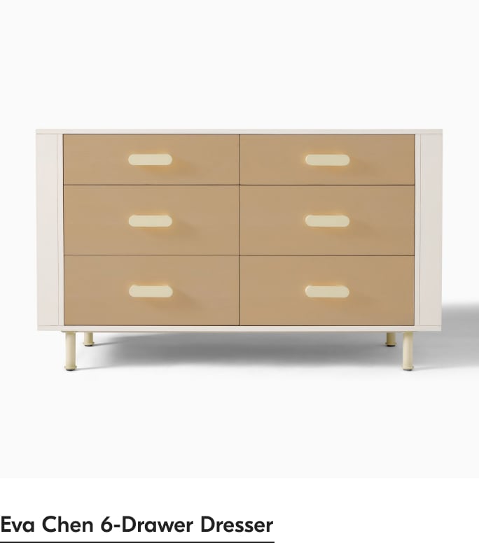 Eva Chen 6-Drawer Dresser