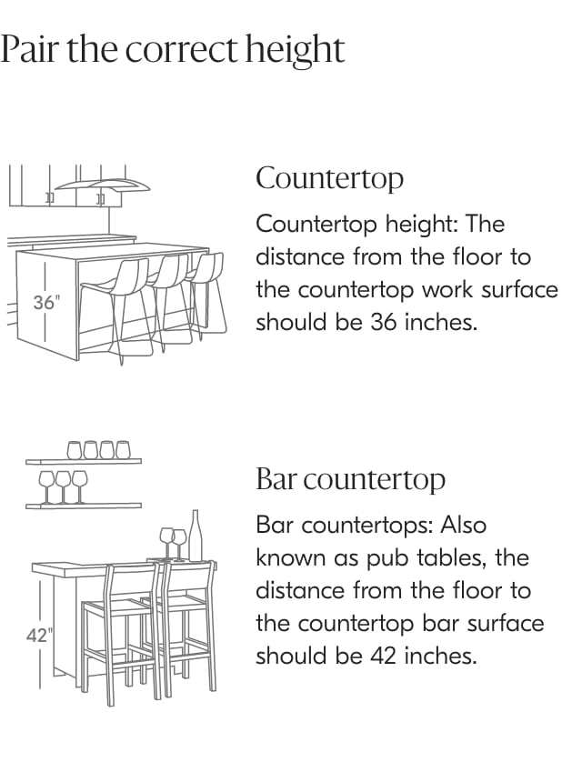 pair the correct height