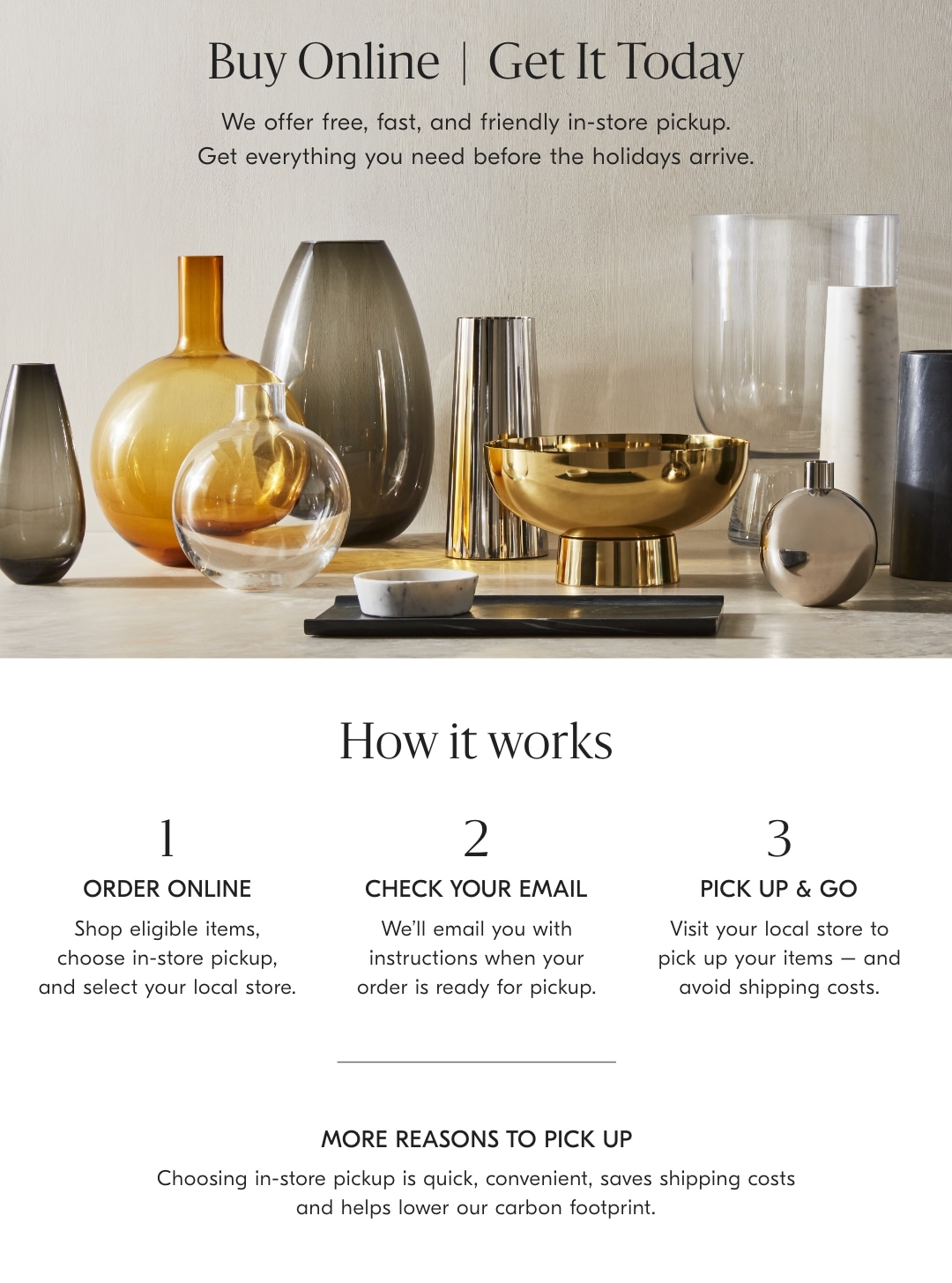 Buy Online Pick Up In Store