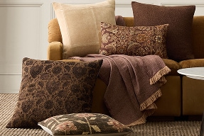 New pillows & throws