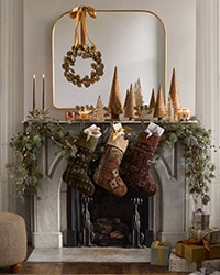 Holiday Mantel Looks