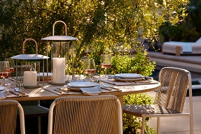 Outdoor dining furniture