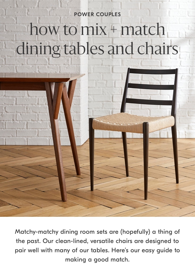 How To Mix Match Dining Tables And Chairs, Can I Mix And Match Dining Chairs