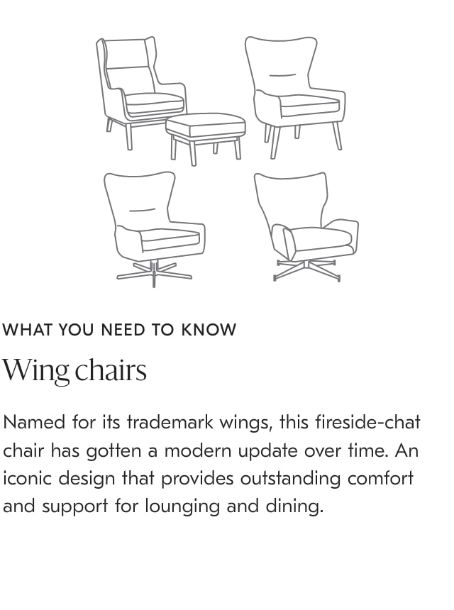 Erik Leather Wing Chair