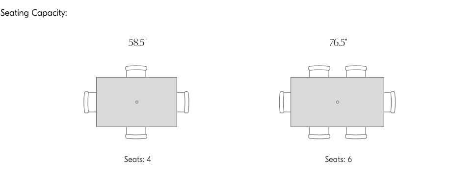 Portside Outdoor Dining Table (76.5