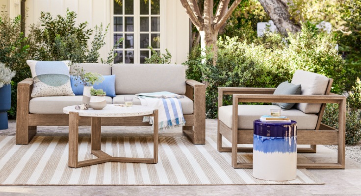 Outdoor Furniture Collections - West Elm Patio Furniture Set