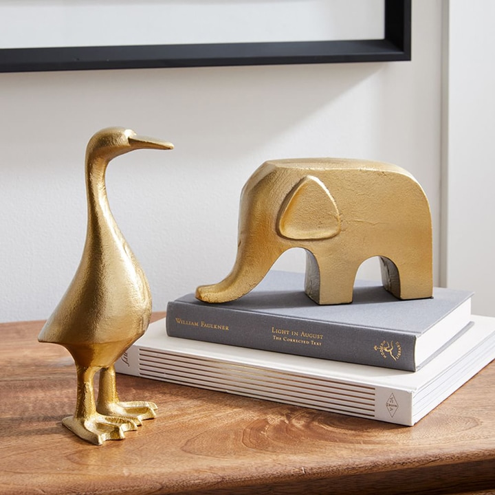 brass animal sculptures