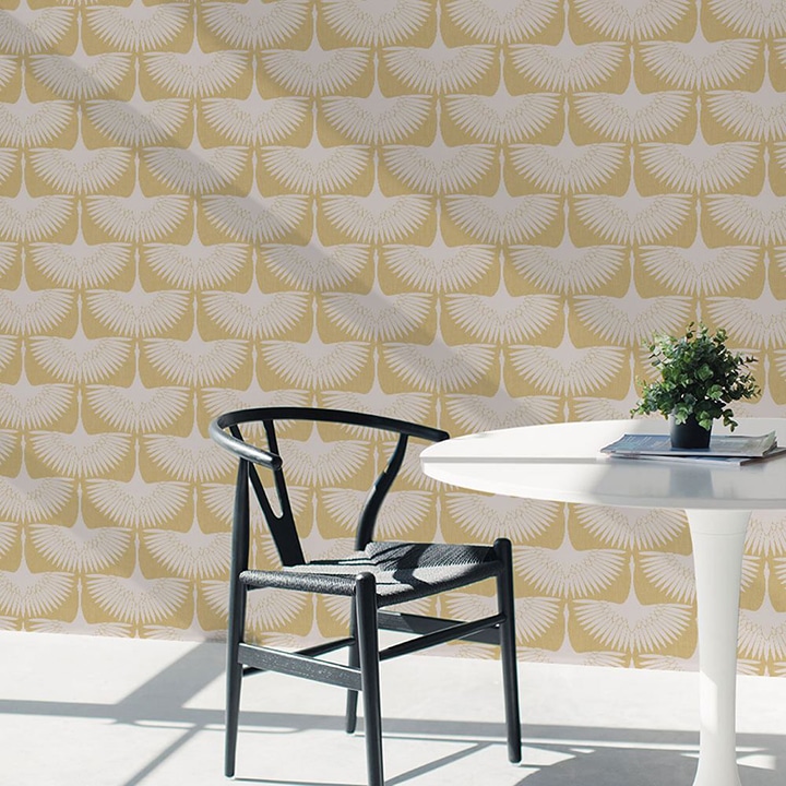 yellow bird wallpaper