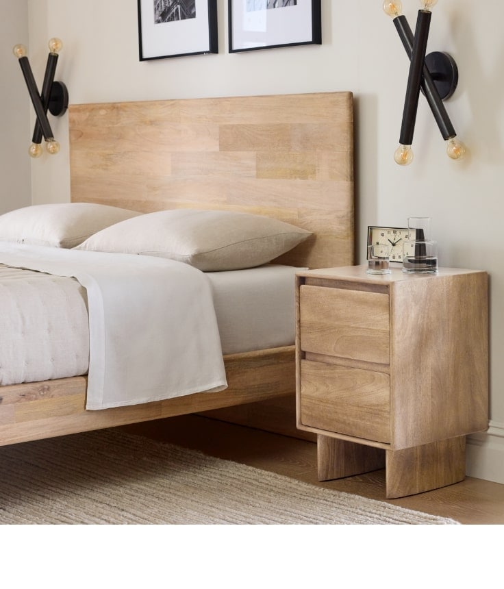 Parker bed deals west elm