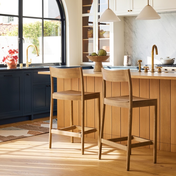 Wood Classic Cafe Kitchen West Elm