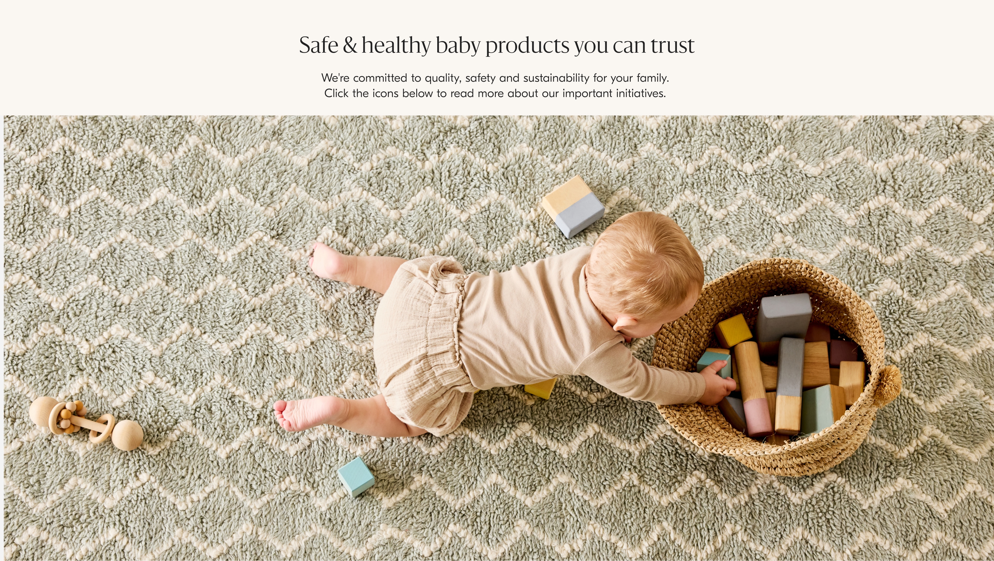 Safe & healthy baby products you can trust.