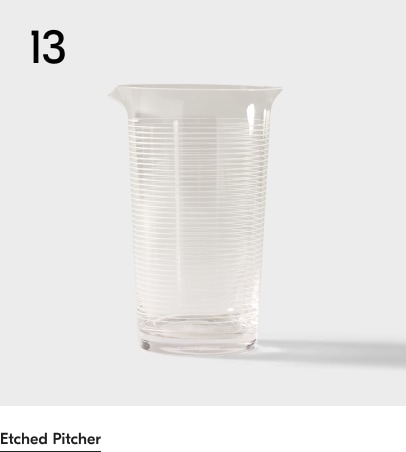 Etched Pitcher