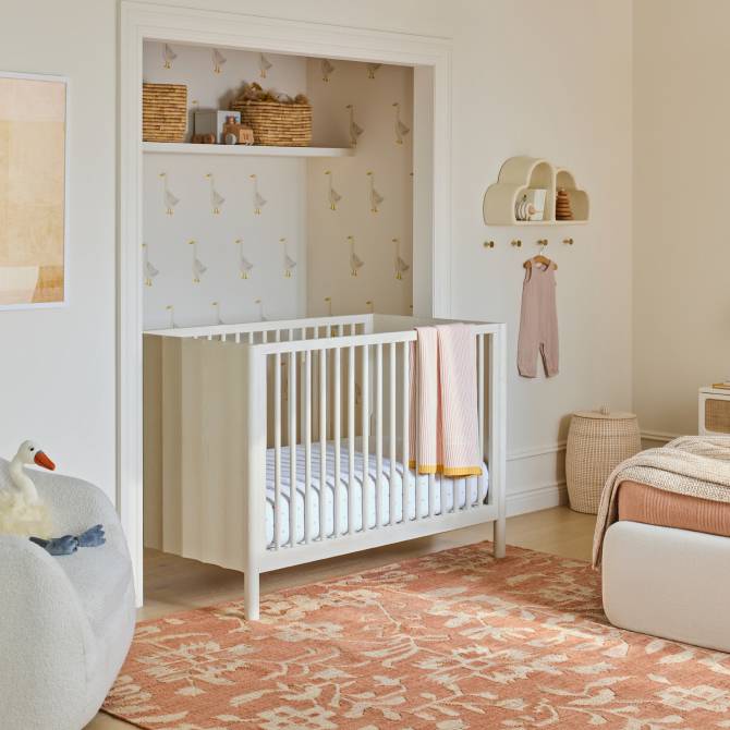 Crib Scalloped Closet Nursery West Elm