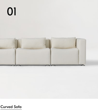 Curved Sofa