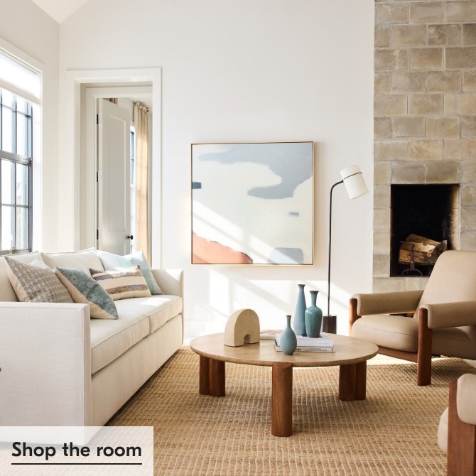 West elm family room discount