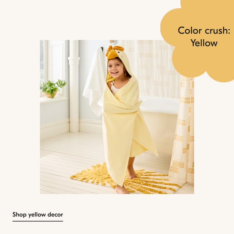 Shop yellow decor