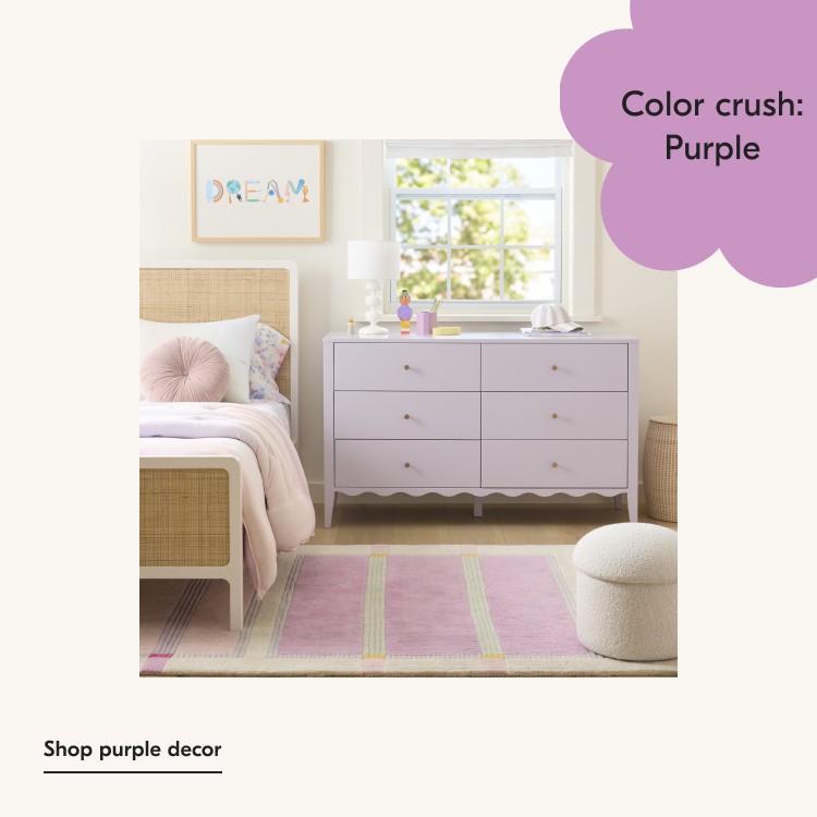 Shop purple decor