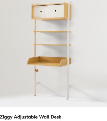 Ziggy Adjustable Wall Desk