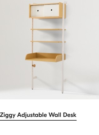 Ziggy Adjustable Wall Desk