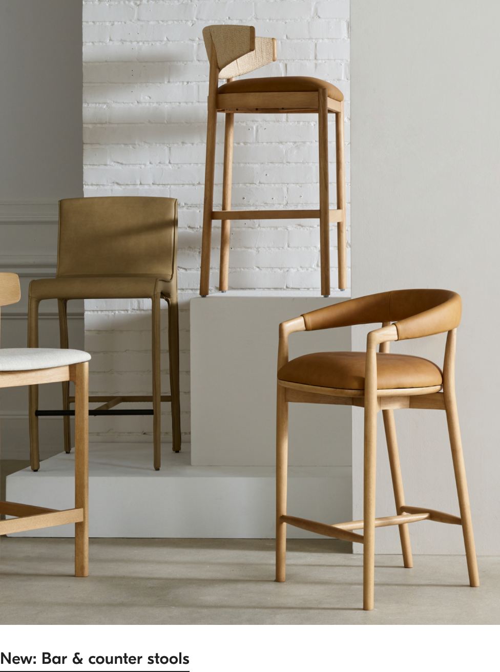 New: Bar and counter stools