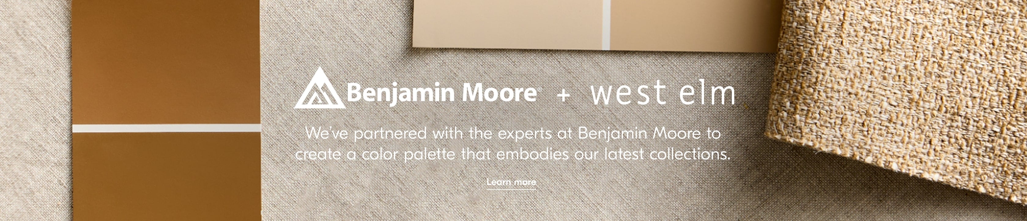 Benjamin Moore + west elm