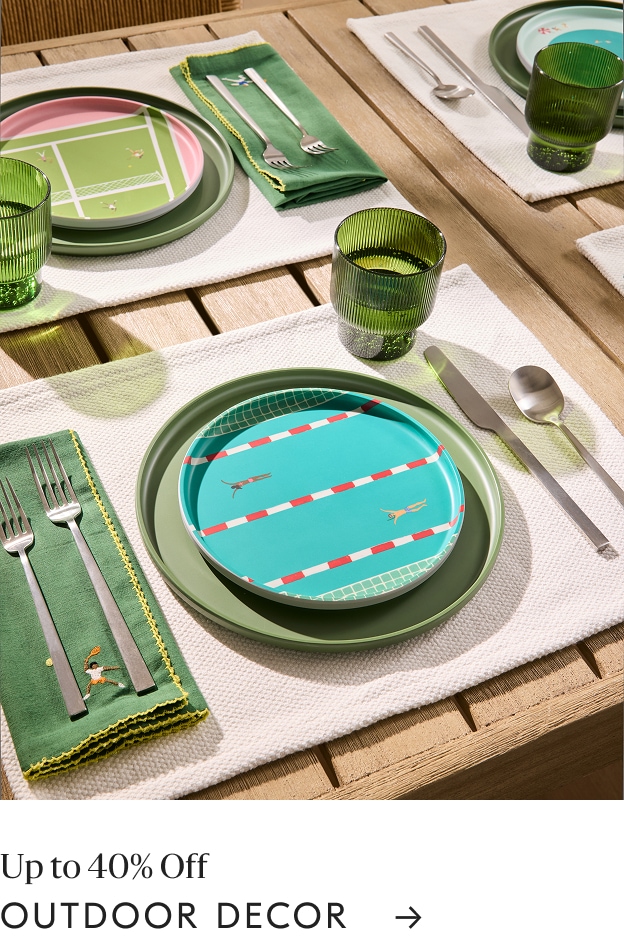 Up To 40% Off Outdoor Décor