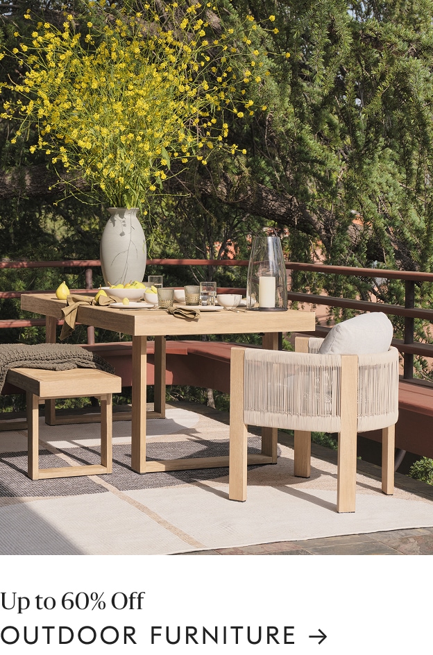 Up To 60% Off Outdoor Furniture